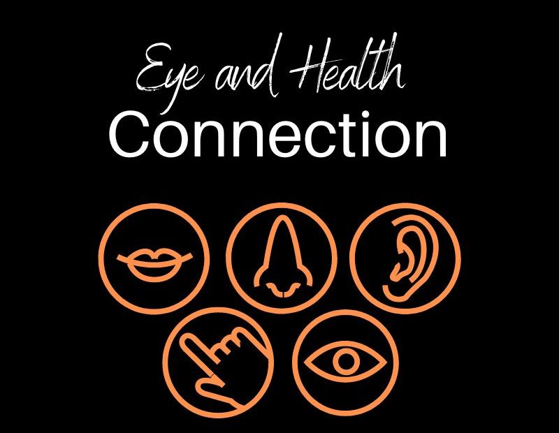 eye and health connection means eyes are not independent of the other parts of the body