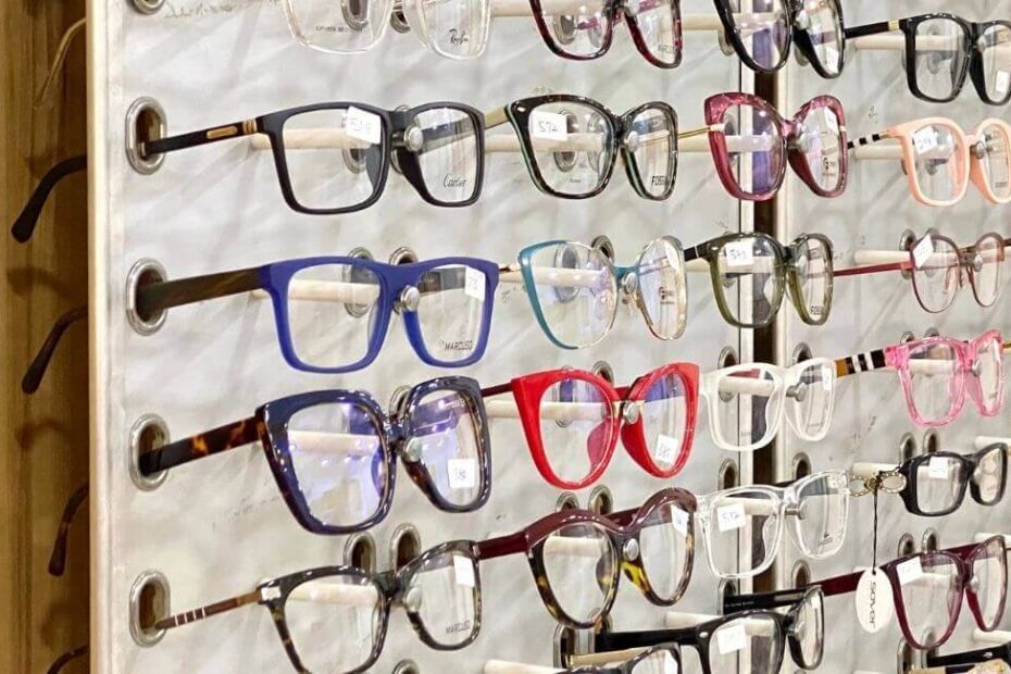 Eyewear gallery - collection of eyeglasses in stock