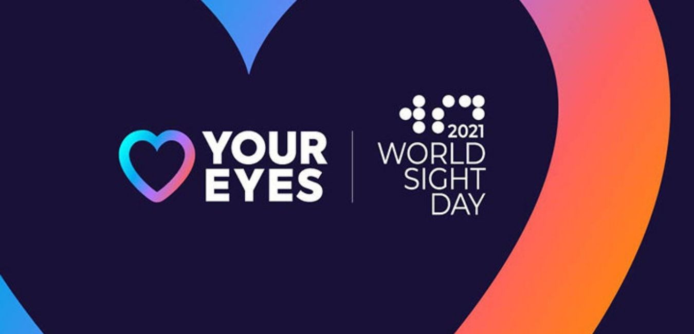 World Sight Day 2021 banner, Love Your Eyes