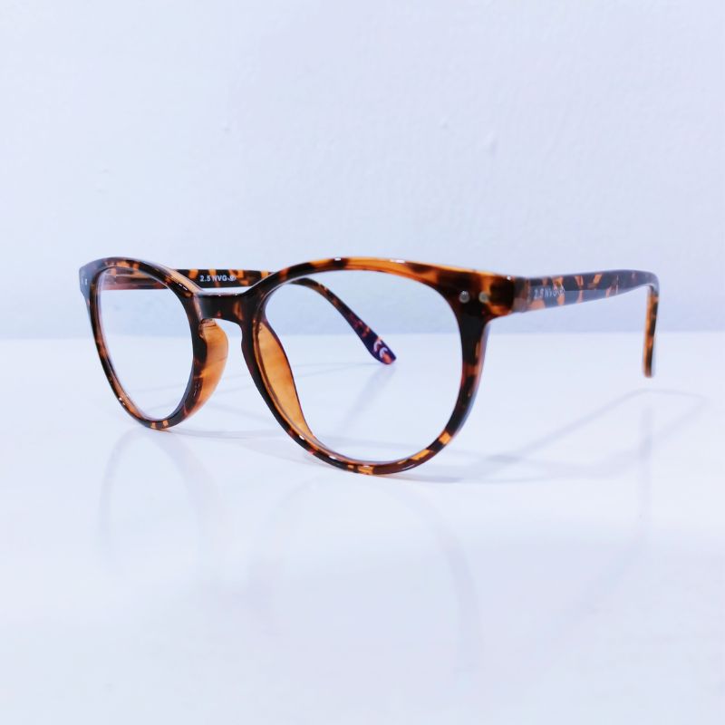 Blue UV Protectiotion Glasses -Animal Skin Colour