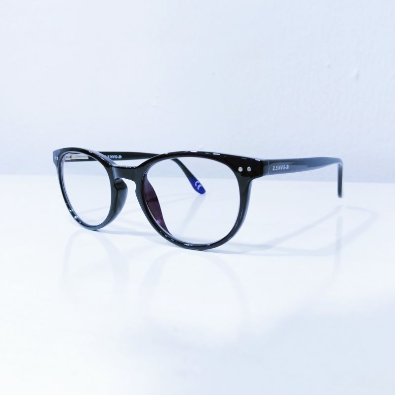 Blue UV Protection Glasses - Black